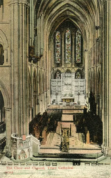 Framed Print : Cathedral Choir & Chancel, Truro, Cornwall Framed Print : Cathedral Choir & Chancel, Truro, Cornwall