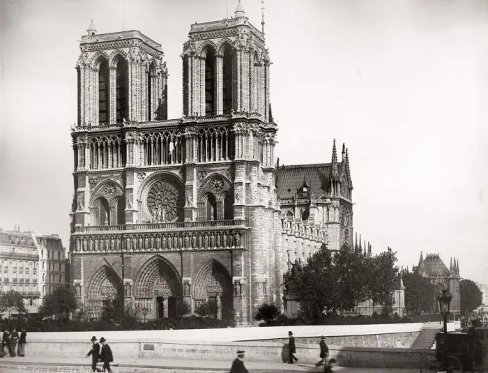 Framed Print : Cathedral church Notre Dame, Paris, France Framed Print : Cathedral church Notre Dame, Paris, France