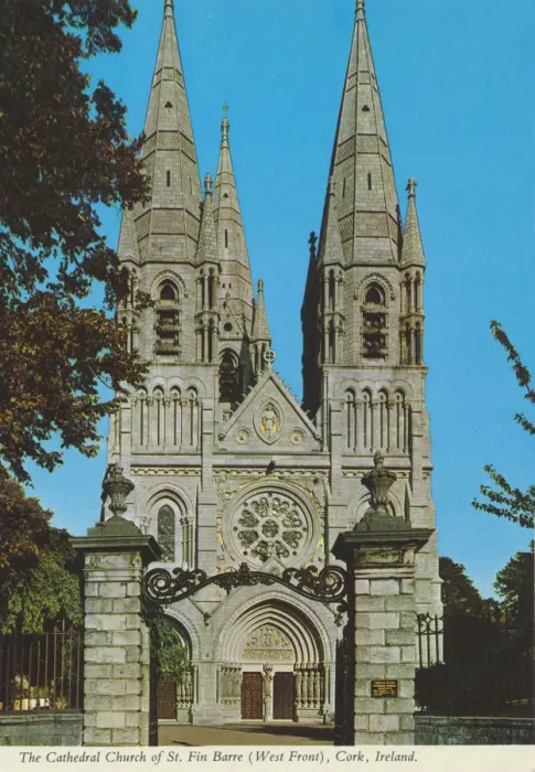Framed Print : The Cathedral Church of St Fin Barre, (West Front) Cork Framed Print : The Cathedral Church of St Fin Barre, (West Front) Cork