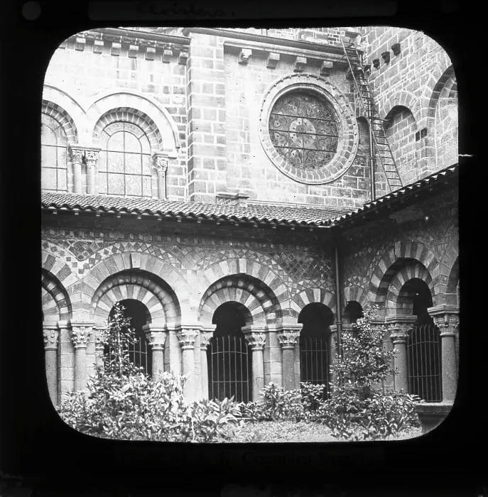 Framed Print : Cathedral cloisters, Le Puy Framed Print : Cathedral cloisters, Le Puy