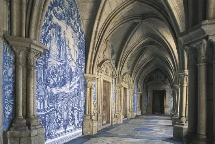 Framed Print : Cathedral of Porto. 12th-18th c. PORTUGAL. Porto Framed Print : Cathedral of Porto. 12th-18th c. PORTUGAL. Porto