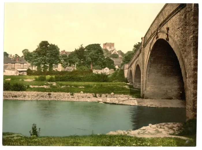 Framed Print : Cathedral, from the river, St. Asaph, Wales Framed Print : Cathedral, from the river, St. Asaph, Wales