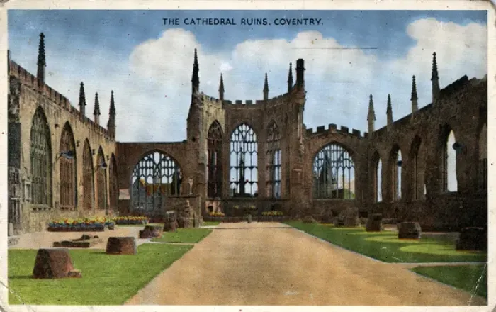Framed Print : The Cathedral Ruins, Coventry, Warwickshire Framed Print : The Cathedral Ruins, Coventry, Warwickshire