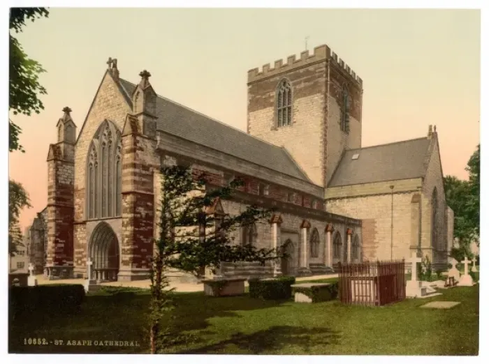 Framed Print : Cathedral, St. Asaph, Wales Framed Print : Cathedral, St. Asaph, Wales