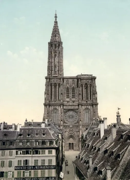 Framed Print : Cathedrale Notre Dame de Strasbourg, cathedral, Munster Framed Print : Cathedrale Notre Dame de Strasbourg, cathedral, Munster