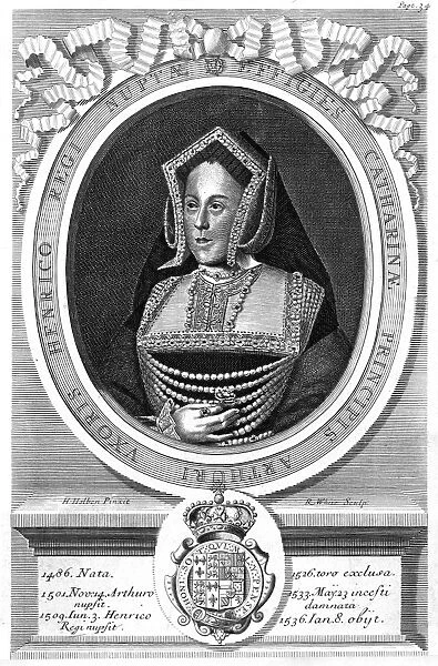 Catherine of Aragon  /  Oval