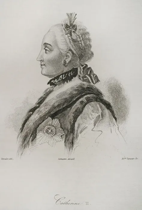 Framed Print : Catherine the Great or Catherine II (1729-1796) Framed Print : Catherine the Great or Catherine II (1729-1796)
