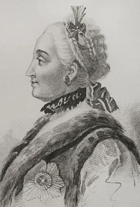 Framed Print : Catherine the Great or Catherine II (1729-1796) Framed Print : Catherine the Great or Catherine II (1729-1796)