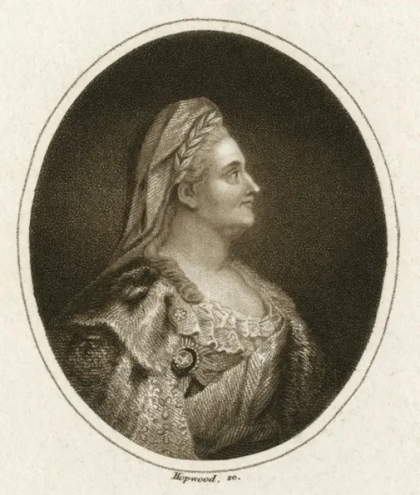 Framed Print : Catherine Ii / Hopwood Framed Print : Catherine Ii / Hopwood