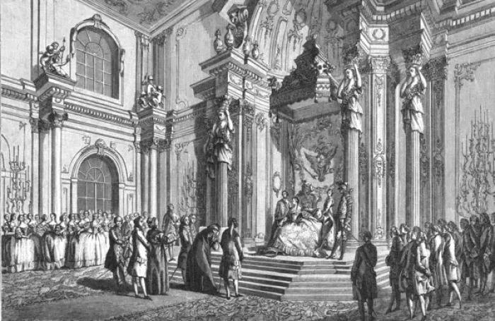 Framed Print : Catherine Ii / Ottomans Framed Print : Catherine Ii / Ottomans