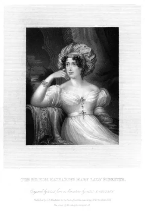 Framed Print : Catherine Lady Forester Framed Print : Catherine Lady Forester