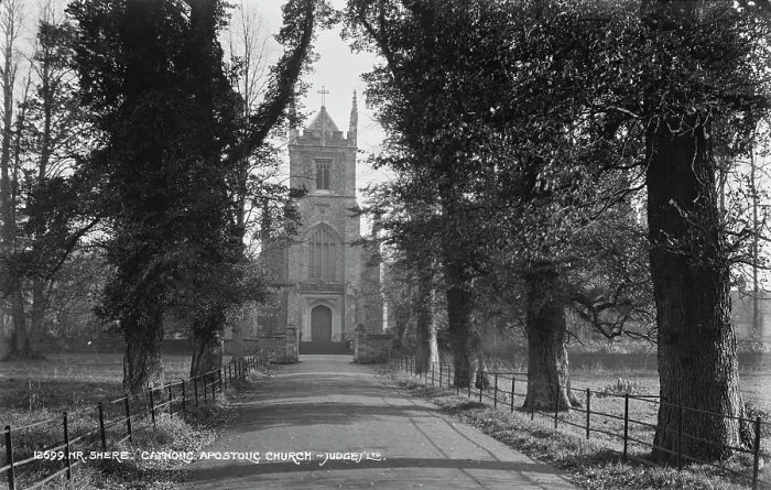 Framed Print : Catholic Apostolic Church in Shere Framed Print : Catholic Apostolic Church in Shere