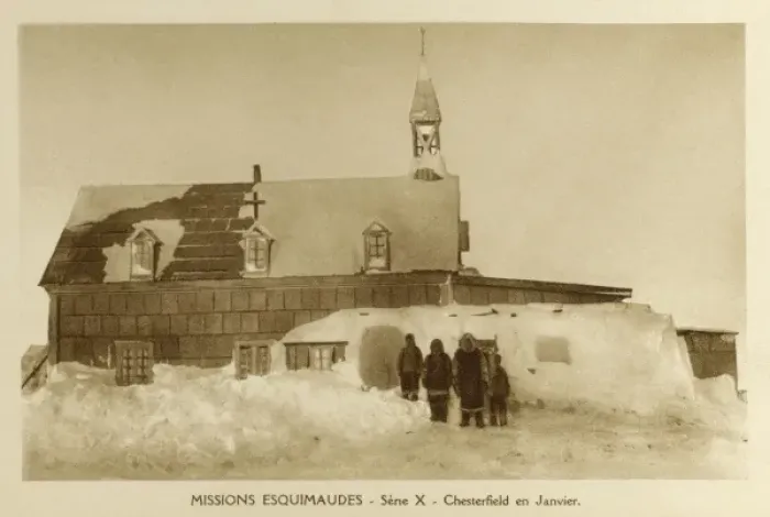 Framed Print : Catholic Mission - Chesterfield, Newfoundland Framed Print : Catholic Mission - Chesterfield, Newfoundland