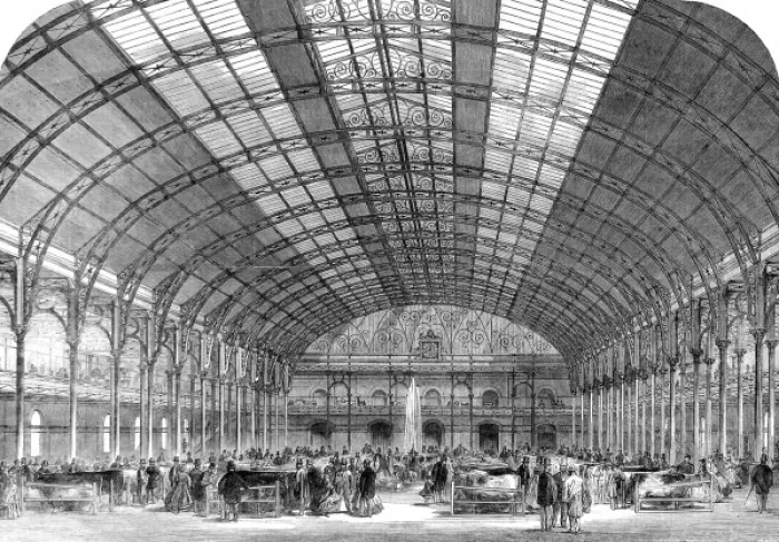 Framed Print : Cattle Show at the Agricultural Hall, Islington, 1861 Framed Print : Cattle Show at the Agricultural Hall, Islington, 1861
