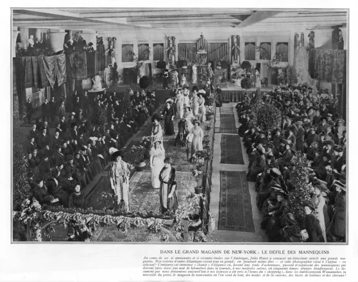 Framed Print : Catwalk, New York 1910 Framed Print : Catwalk, New York 1910