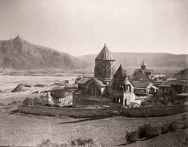 Caucasus Georgia - churches and monastery at Mtskheta