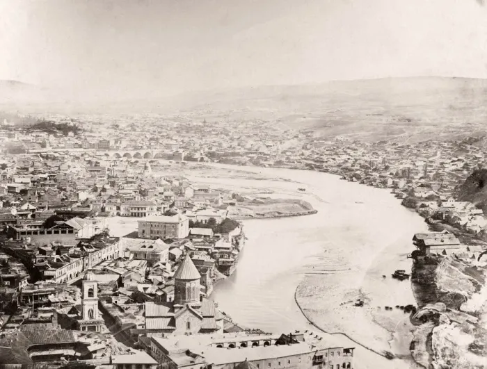 Framed Print : Caucasus Georgia - Tiflis Tblisi river Framed Print : Caucasus Georgia - Tiflis Tblisi river
