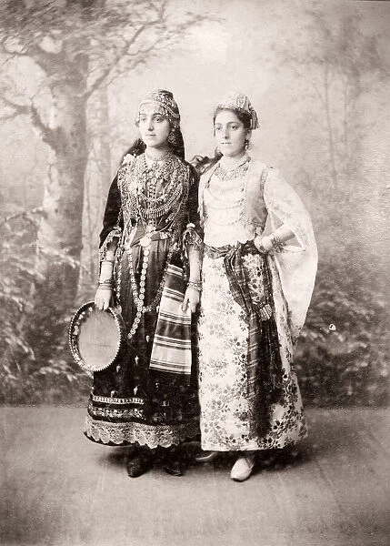 Caucasus Georgia - two young Georgian women