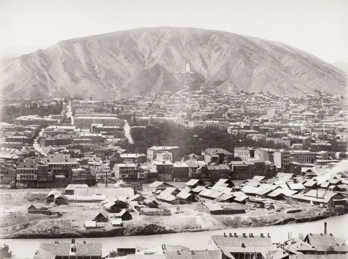 Framed Print : Caucasus, Tiflis, Tiblisi, Georgia, view of the city Framed Print : Caucasus, Tiflis, Tiblisi, Georgia, view of the city