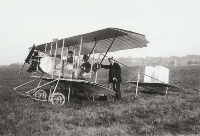 Framed Print : Caudron Biplane Framed Print : Caudron Biplane