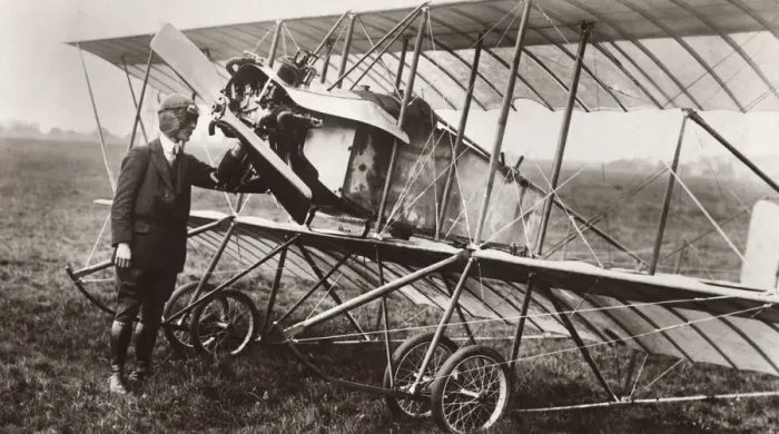 Framed Print : Caudron Biplane 60hp Framed Print : Caudron Biplane 60hp