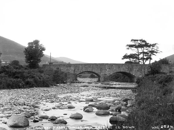Causeway( Cassy ) Water and Bridge, Co. Down