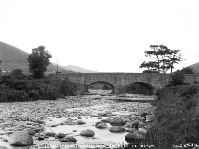 Framed Print : Causeway( Cassy ) Water and Bridge, Co. Down Framed Print : Causeway( Cassy ) Water and Bridge, Co. Down