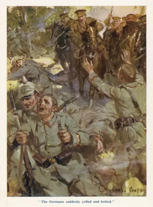 Framed Print : Cavalry Action 1914 Framed Print : Cavalry Action 1914