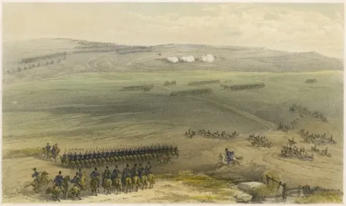 Framed Print : Cavalry at Bulganak Framed Print : Cavalry at Bulganak