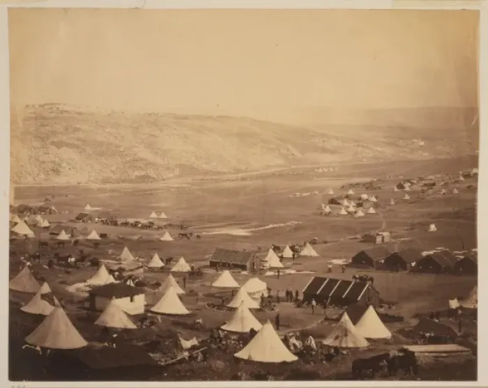 Framed Print : Cavalry camp, looking towards Kadikoi Framed Print : Cavalry camp, looking towards Kadikoi
