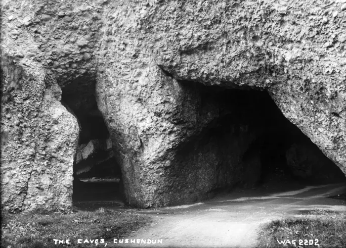 Framed Print : The Caves, Cushendun Framed Print : The Caves, Cushendun