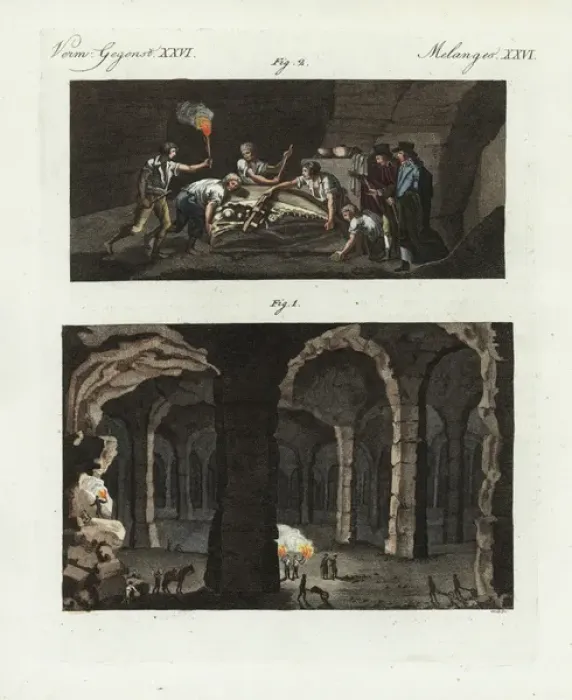 Framed Print : Caves in Mt St Peter, Mstricht Framed Print : Caves in Mt St Peter, Mstricht