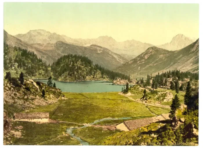 Framed Print : Cavloccio Lake, Grisons, Switzerland Framed Print : Cavloccio Lake, Grisons, Switzerland