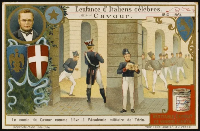 Framed Print : Cavour as a Cadet Framed Print : Cavour as a Cadet