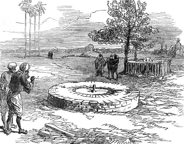 The well at Cawnpore(Kanpur), 1860