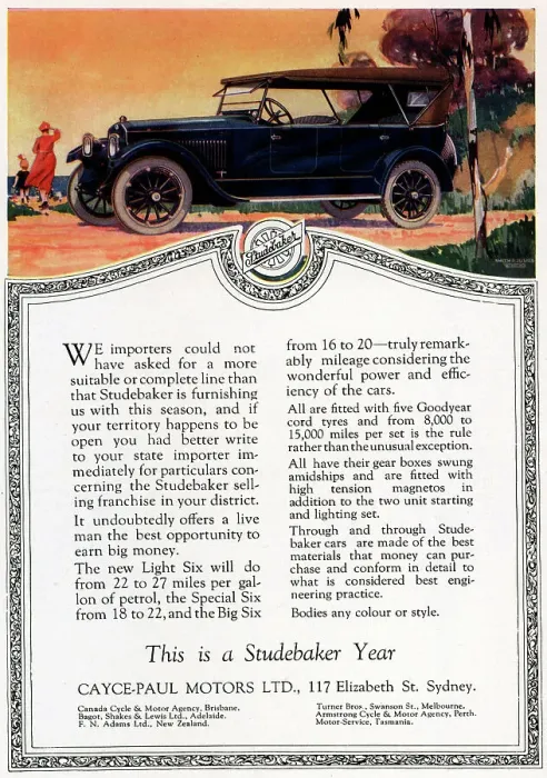 Framed Print : Cayce-Paul Motors Advertisement Framed Print : Cayce-Paul Motors Advertisement