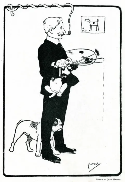 Framed Print : Cecil Aldin, British artist and illustrator Framed Print : Cecil Aldin, British artist and illustrator