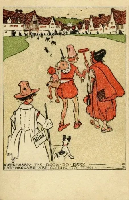 Framed Print : Cecil Aldin. Hark hark the dogs do bark Framed Print : Cecil Aldin. Hark hark the dogs do bark