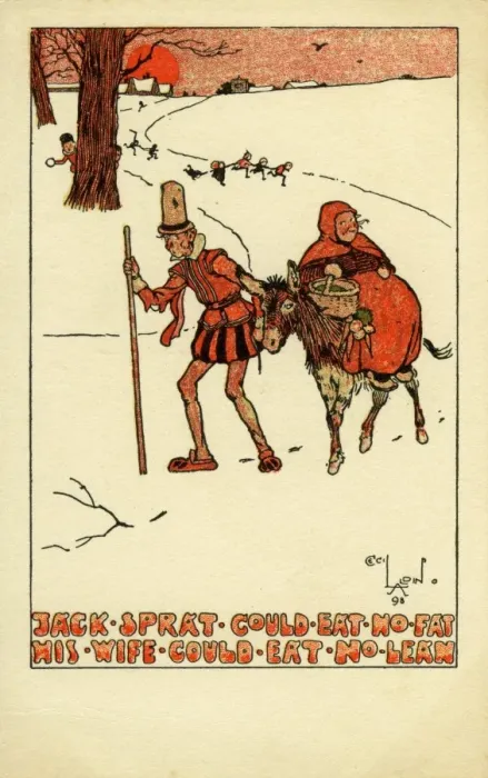 Framed Print : Cecil Aldin. Jack Sprat Framed Print : Cecil Aldin. Jack Sprat