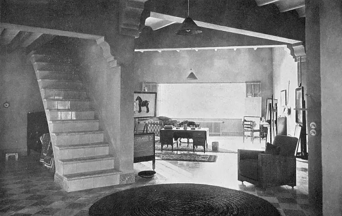Framed Print : Cecil Aldin's studio in Majorca, Spain Framed Print : Cecil Aldin's studio in Majorca, Spain