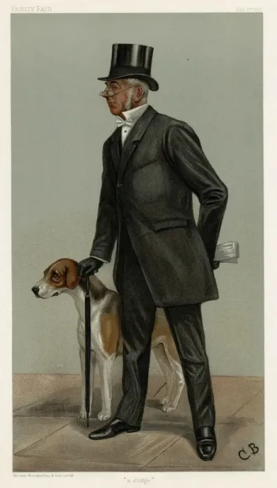 Framed Print : Cecil Legard and Dog Framed Print : Cecil Legard and Dog
