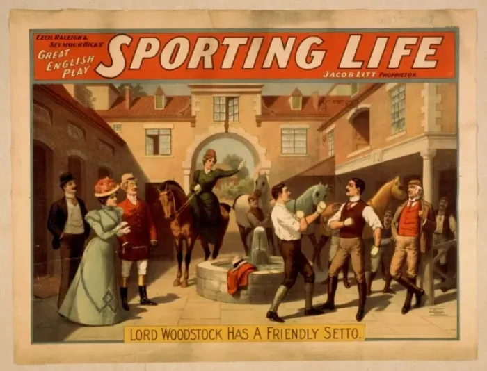 Framed Print : Cecil Raleigh & Seymour Hicks great English play, Sporting Framed Print : Cecil Raleigh & Seymour Hicks great English play, Sporting
