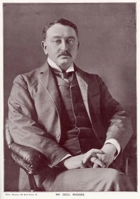 Framed Print : Cecil Rhodes (1853 - 1902), British mining magnate and politician in southern Africa who served as Prime Minister of the Cape Colony from 1890 to 1896. Date: 1898 Framed Print : Cecil Rhodes (1853 - 1902), British mining magnate and politician in southern Africa who served as Prime Minister of the Cape Colony from 1890 to 1896. Date: 1898