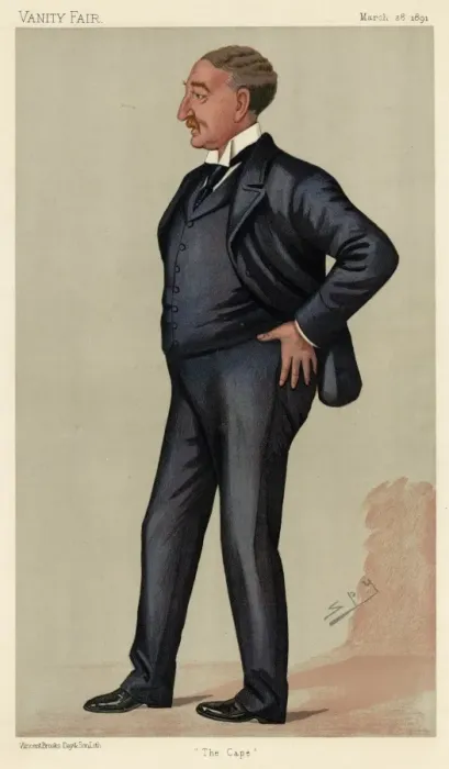 Framed Print : Cecil Rhodes / Vfair 1891 Framed Print : Cecil Rhodes / Vfair 1891