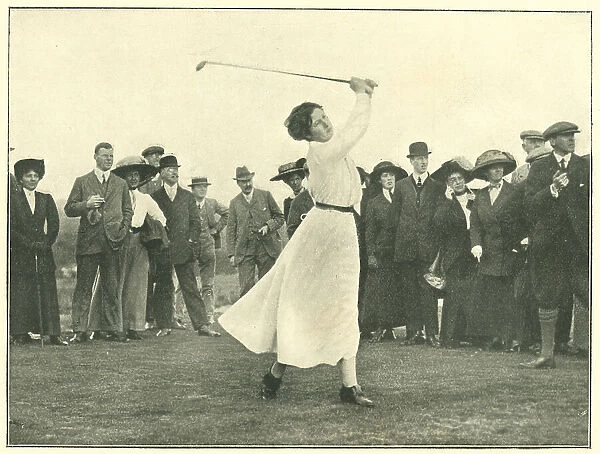 Cecilia Leitch vs Harold Hilton, 1910