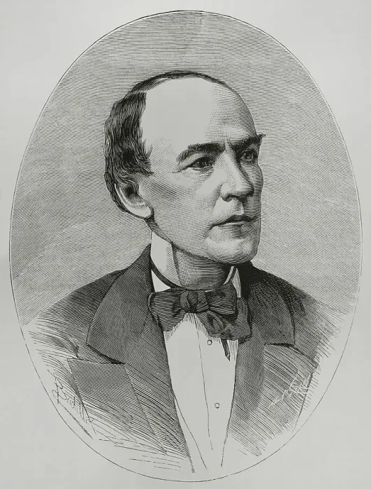 Framed Print : Cecilio Acosta (1818-1881). Venezuelan writer and historian Framed Print : Cecilio Acosta (1818-1881). Venezuelan writer and historian