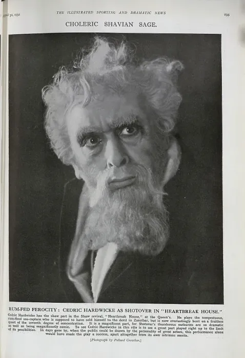 Framed Print : Cedric Hardwicke in Role Framed Print : Cedric Hardwicke in Role
