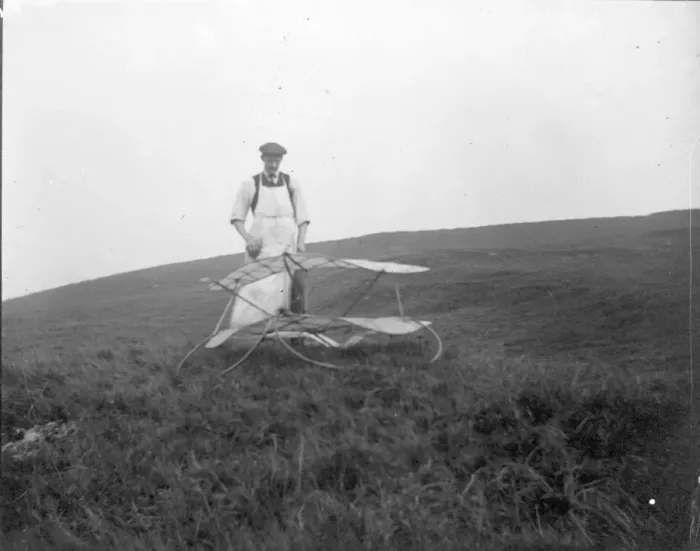 Framed Print : Cedric Lee Annuar Glider model circa 1912 Framed Print : Cedric Lee Annuar Glider model circa 1912
