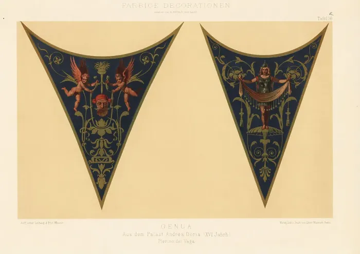Framed Print : Ceiling painting by Palazzo Andrea Doria, Genoa, 16th century Framed Print : Ceiling painting by Palazzo Andrea Doria, Genoa, 16th century