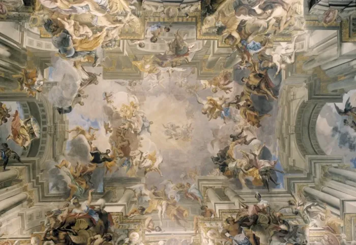 Framed Print : Ceiling of San Ignazio, Rome Framed Print : Ceiling of San Ignazio, Rome
